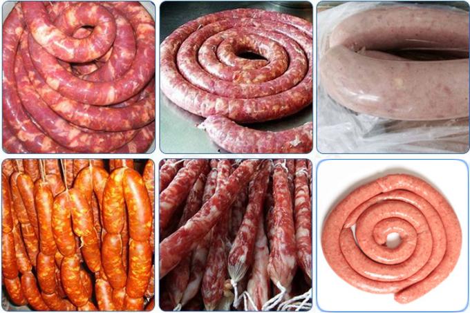  Cadena de producción de la salchicha de la carne de vaca del cerdo de la maquinaria de la elaboración de la carne