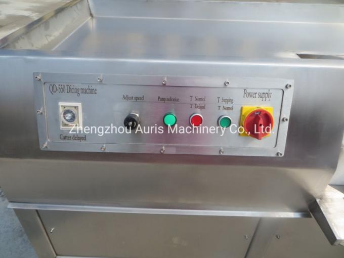 máquina congelada congelada del cortador de la carne de vaca de la máquina 2.25kw de la cortadora de la carne 500kg/H 2