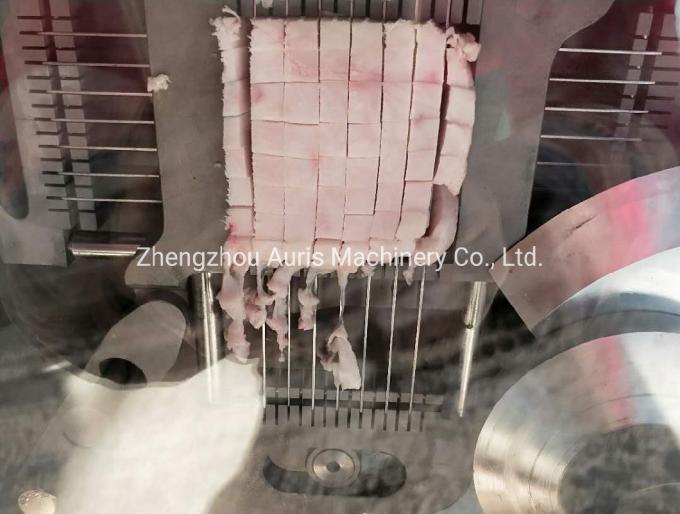 máquina congelada congelada del cortador de la carne de vaca de la máquina 2.25kw de la cortadora de la carne 500kg/H 5