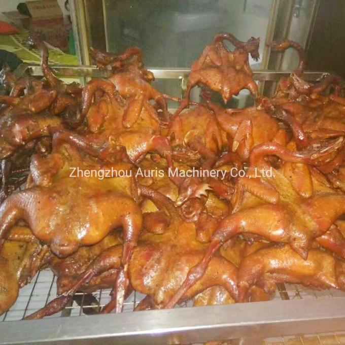 Ahumadero automático para la máquina que fuma del fumador de las chuletas de cerdo de la tajada de cordero de la tajada del pollo del filete de carne de vaca del pollo de la carne de cerdo