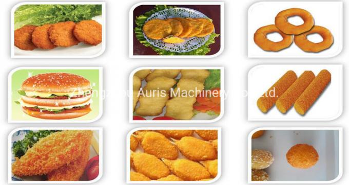 empanada de carne 304ss que hace la hamburguesa Patty Maker Machine de la máquina 2100PCS/H 4