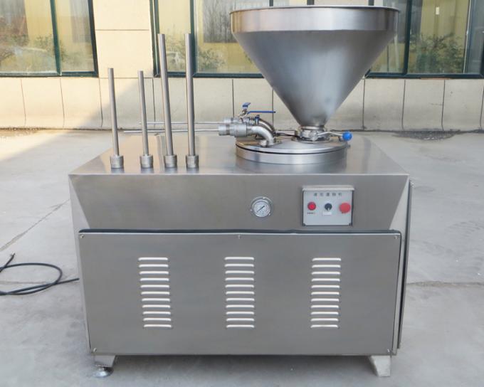 Pescados crudos que procesan la cadena de producción cadena de producción de la salchicha de los pescados carne de pescados que machaca y que deshuesa la máquina del enema de la máquina