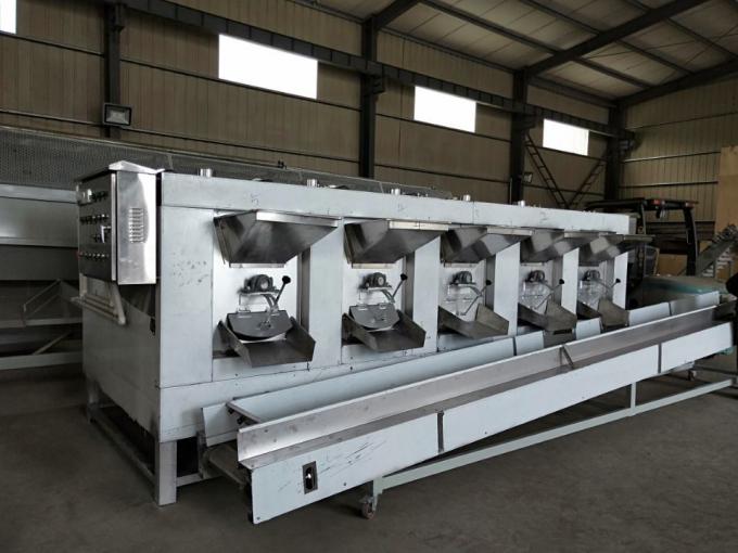 Café de acero Bean Roasting Machine de carbono del SUS 201 de la máquina del asador del tambor SUS304 7