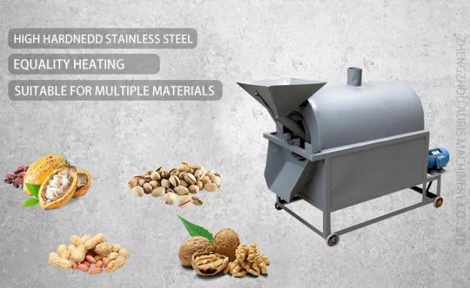 Cacao Bean Roasting Machine Roaster del anacardo del café de la comida