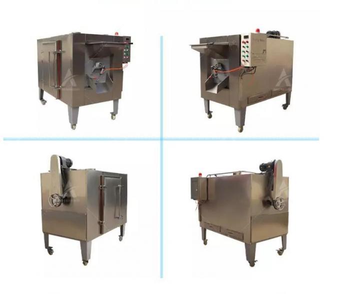 Cacao Bean Roasting Machine Roaster del anacardo del café de la comida