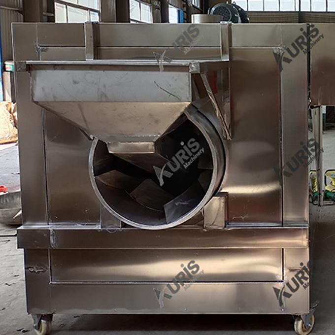 Máquina eléctrica de la asación del cacahuete de la máquina 200kg/H del tostador de café del anacardo 7