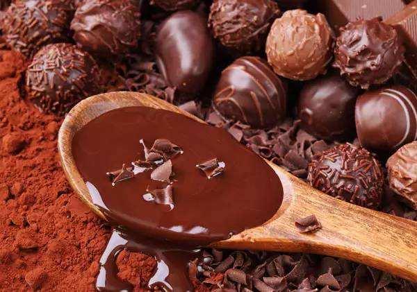 Chocolate de colada del pote del chocolate industrial Jzj30 que derrite moderando la máquina 6