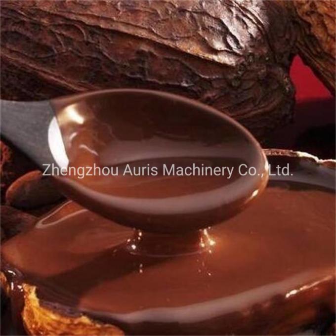La fábrica del chocolate utiliza la pequeña concha de acero inoxidable del chocolate de la máquina de pulir del chocolate