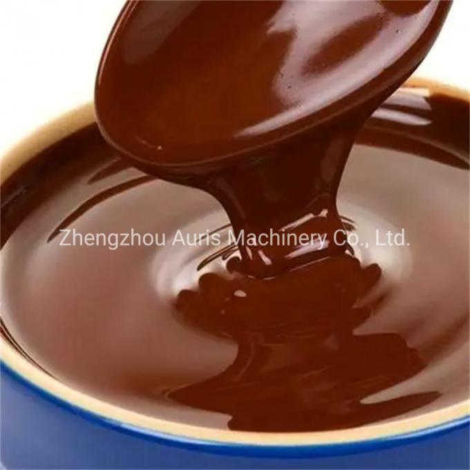La fábrica del chocolate utiliza la pequeña concha de acero inoxidable del chocolate de la máquina de pulir del chocolate