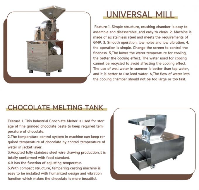 La prensa de planchar Cococa del licor industrial del cacao pulveriza la línea de la máquina de proceso