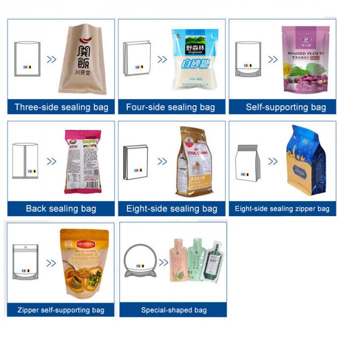 Caramelo que empaqueta la balanza de la comida detergente de la máquina de rellenar de la comida 2500ml 8