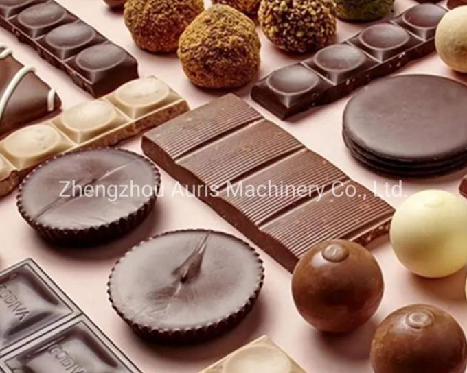 Chocolate de fusión de la máquina del chocolate comercial de Industial 15L 60L que modera el equipo 2