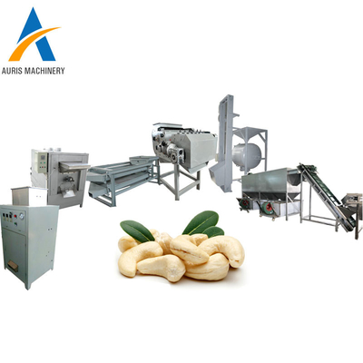 Cadena de producción del anacardo de la hora de la máquina de proceso de las nueces de la hornada de la comida 2000kg 1000kg
