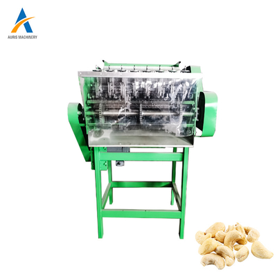tipo seco motor de la máquina del anacardo de la salida 200kg que pela la línea de la producción alimentaria