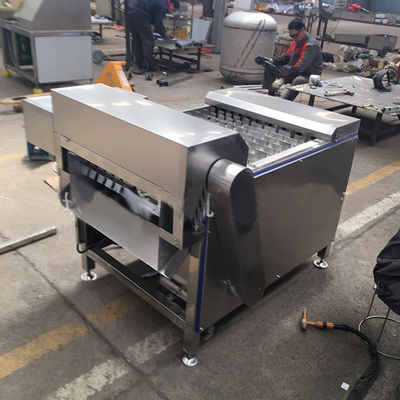 Rebanadora 500kg de los pescados automáticos por la máquina fresca del corte del pescado del Ribbonfish de la hora