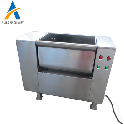 la máquina del mezclador de la carne 120kg fortalece la máquina de relleno de salchicha motorizada cocida al vapor