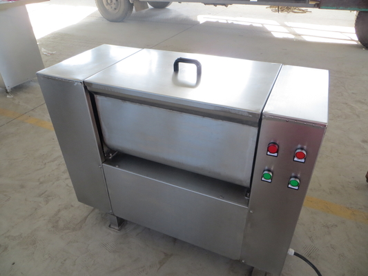 carne de salchicha de la máquina 100kg/Time del mezclador del cortador 75rpm que rellena el mezclador