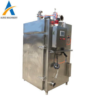 la salchicha del vapor del lote de la máquina 50kg de la carne que fumaba 304ss fumó el equipo de proceso de pescados
