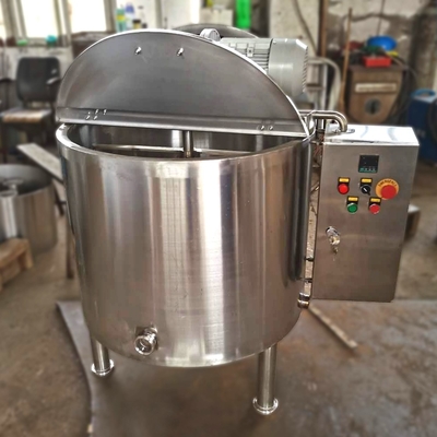 cadena de producción de la fábrica del chocolate del pote del tanque de sujeción del chocolate 304ss 300l