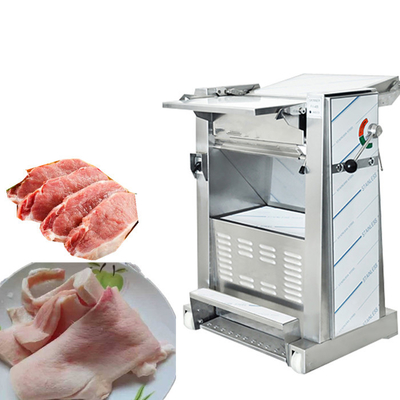 peladora grasa automática de la piel del cerdo de la cortadora de la carne de cerdo 750w