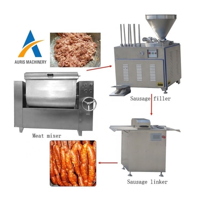 2000kg por la salchicha de la hora que hace la máquina que rellena la maquinaria de la elaboración de la carne