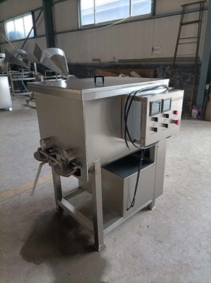 Cadena de producción industrial de la salchicha de la máquina 304ss del mezclador de la carne maquinaria