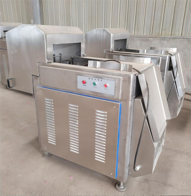 Máquina remilgada de la carne del cubo de Dicer de la máquina de la carne de vaca del pollo congelado de los pescados