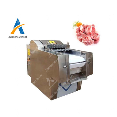 máquina de corte en cuadritos de la cortadora del cubo del pollo de la máquina 300kg/H de la carne congelada 1.5kw
