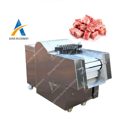 máquina de corte en cuadritos de la cortadora del cubo del pollo de la máquina 300kg/H de la carne congelada 1.5kw