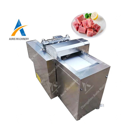 máquina de corte en cuadritos de la cortadora del cubo del pollo de la máquina 300kg/H de la carne congelada 1.5kw