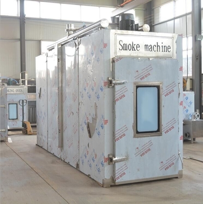 horno industrial de la casa del humo del lote del PLC 100kg de la máquina de la carne que fuma 380v