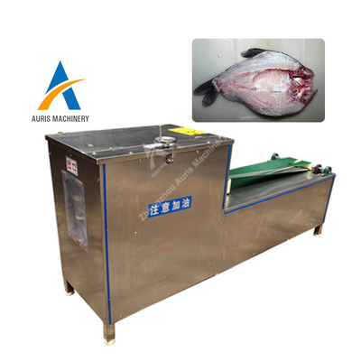 Escala de la cortadora de limpieza y de los pescados comerciales automáticos que quita la máquina