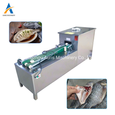 Máquinas de proceso de los pescados 1PCS/S que abren la cortadora de la rebanada de pescados del vientre