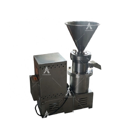 fresadora del sésamo 304ss 100 Kg/H de 4kw de la mantequilla de cacahuete que hace la máquina