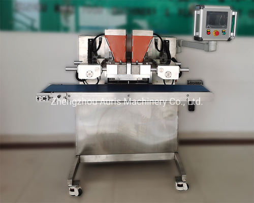 Línea de depósito de capa del chocolate de 6PCS Min Chocolate Pouring Machine 304ss