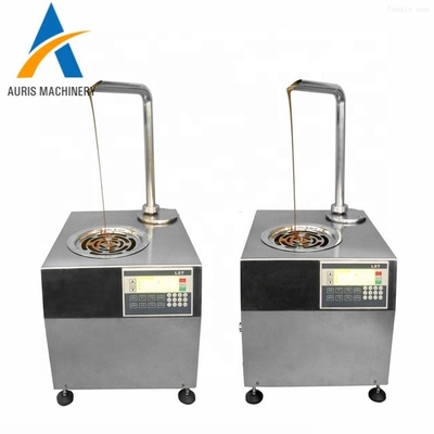 máquina vendedora caliente del cazo de la fabricación de chocolate del pequeño del chocolate de la temperatura negro automático completo del ajustador para las tiendas del postre