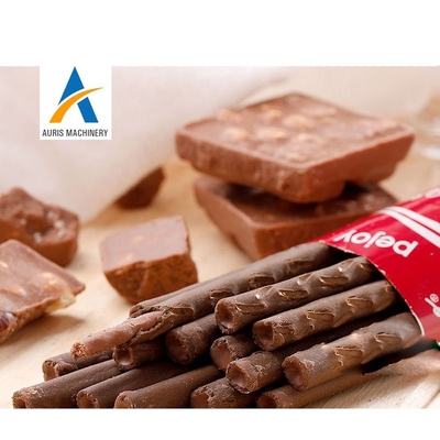 máquina de la fabricación de chocolate 380v que envuelve la máquina de fusión cubierta del chocolate comercial