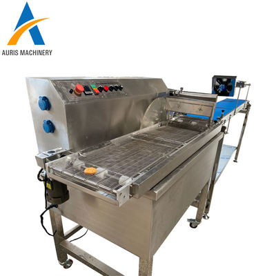 Máquina automática llena de la fabricación de chocolate 250 500 chocolate continuo modelo que modera la máquina