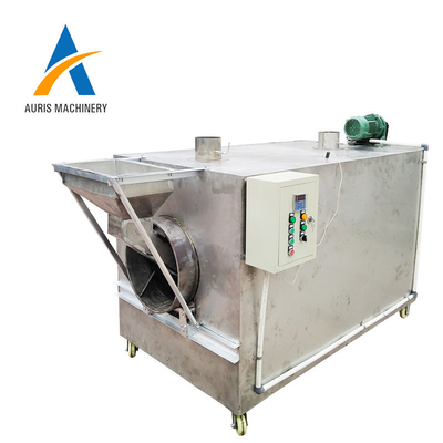 Máquina automática de la asación del cacahuete del anacardo de la máquina de proceso de las nueces 200kg/H