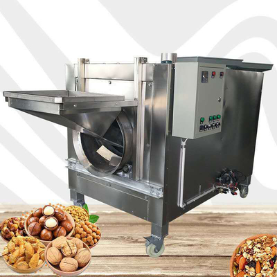 Máquina automática de la asación del cacahuete del anacardo de la máquina de proceso de las nueces 200kg/H