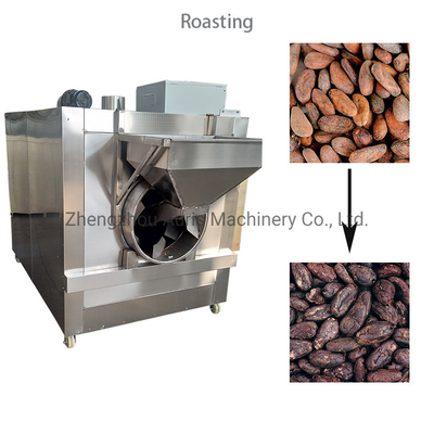 Cadena de producción del polvo de cacao que muele máquina del fabricante del polvo de 200kg
