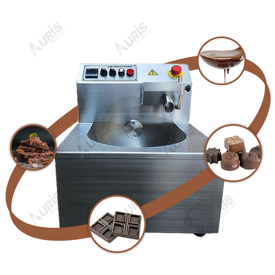 304 máquina de acero inoxidable del chocolate del genio de la máquina 8L 30L de la fabricación de chocolate