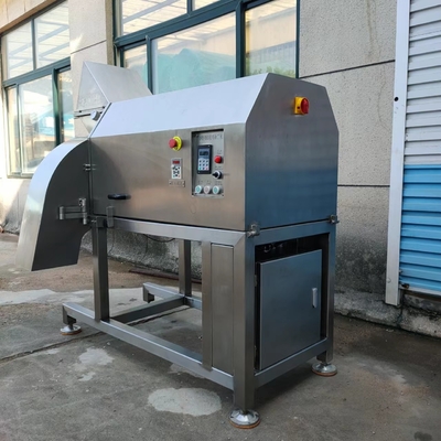 la elaboración de la carne 3000kg/H trabaja a máquina la cortadora eléctrica de la cortadora de la carne de la pechuga de pollo