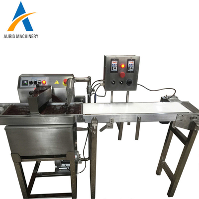 máquina de moldear del chocolate de los 10m/Min Chocolate Tempering Machine Enrobing 304ss
