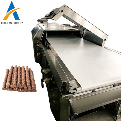 máquina de moldear del chocolate de los 10m/Min Chocolate Tempering Machine Enrobing 304ss