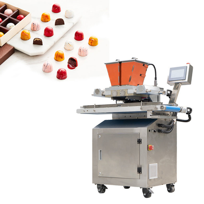 microprocesadores de chocolate dobles tirados de los colores 2d/3d uno que hacen el dispensador de depósito del chocolate de la máquina