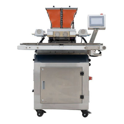 microprocesadores de chocolate dobles tirados de los colores 2d/3d uno que hacen el dispensador de depósito del chocolate de la máquina