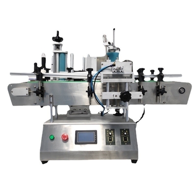 Tipo automático pequeña máquina de la tabla de etiquetado de la etiqueta engomada de la botella redonda del aceite esencial