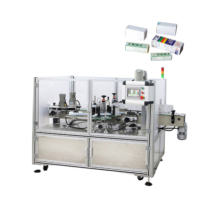 El etiquetado cosmético de la etiqueta autoadhesiva anti automática del pisón trabaja a máquina la máquina de etiquetado adhesiva de la caja del aplicador