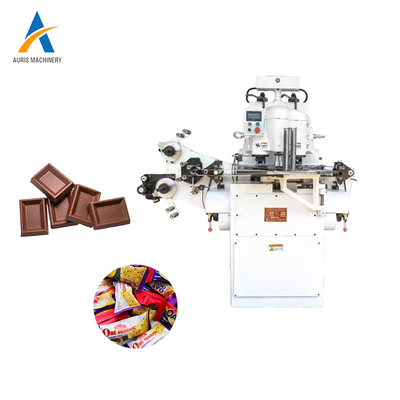 Máquina de la fabricación de chocolate de la embaladora del chocolate de la moneda de oro empaquetadora completamente automática de la eficacia alta